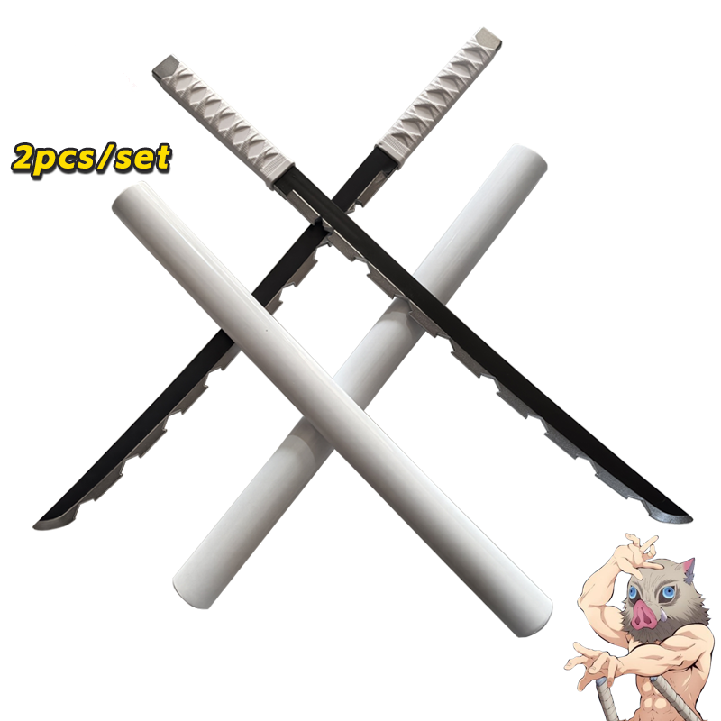Model Kit Eva - Demon Slayer Hashibira Inosuke Katana Zusammengebautes