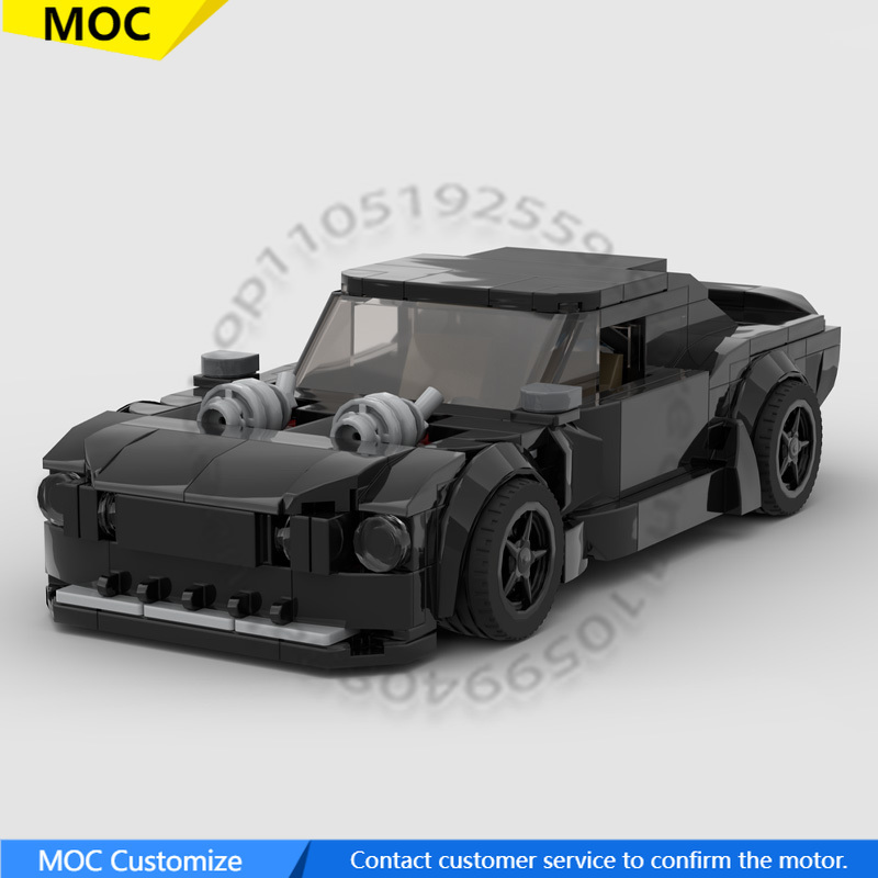 Model Kit Mustang - 307 PCS Speed Hypercar 1965 Mustang