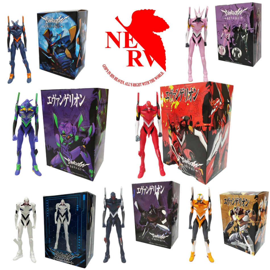 Model Kit Eva 02 - 7 Stile Anime Figur EVA Genesis