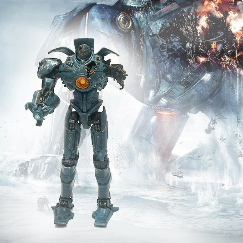 Model Kit Pacific Rim - Neue oorlogsschädigte Version Gipsy Danger Mecha