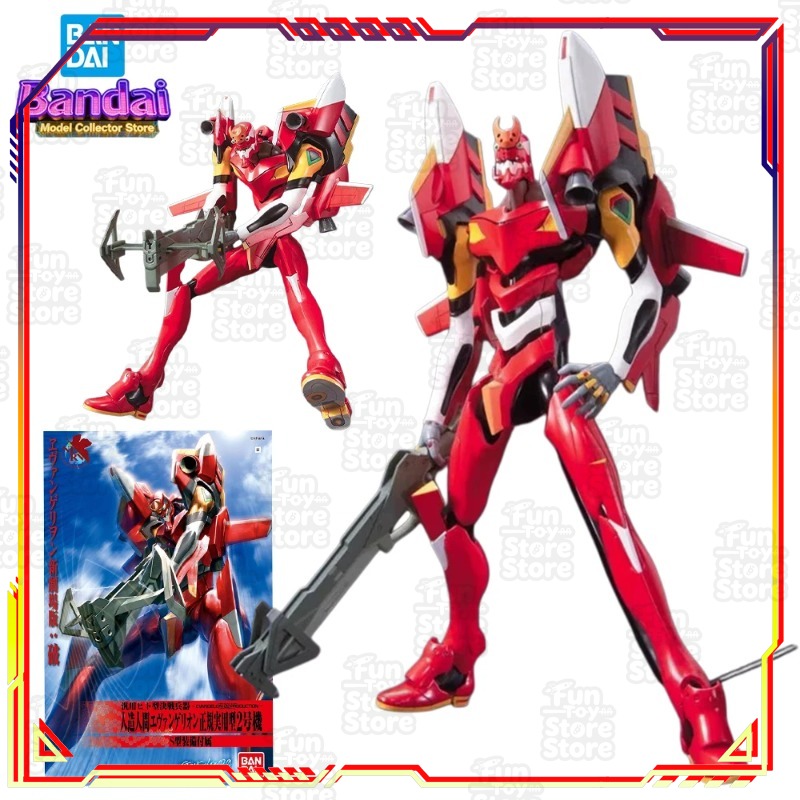 Model Kit Eva 02 - Bandai Evangelion EVANGELION-02 Actionfigur Anime-Spielzeug Sammlermodell