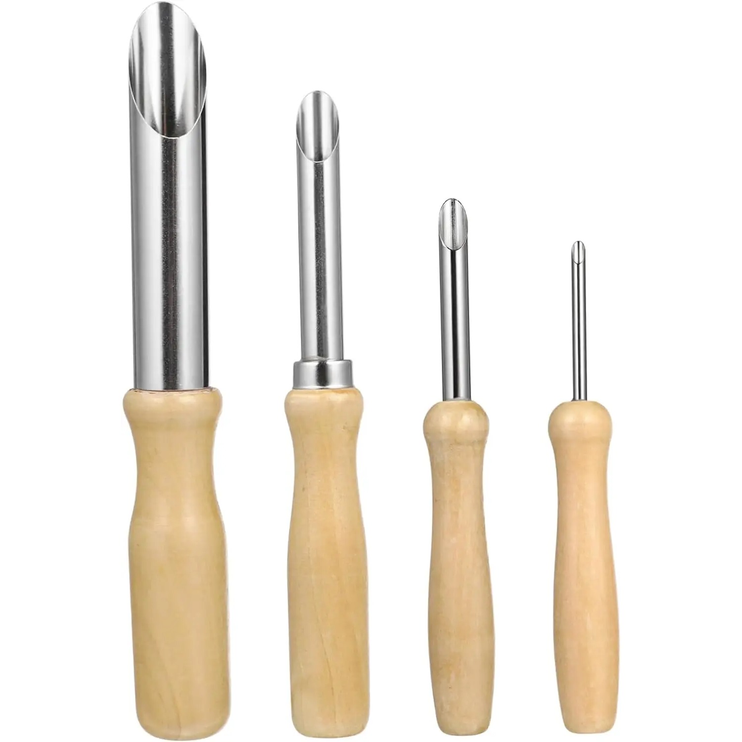 Model Kit Tool Set - Essential 4-teiliges Keramik-Werkzeugset aus Holz –