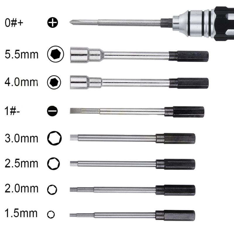 8 in 1 Stahl Schraubendreher-s – Model Kit Tool Set Bewertung und Preis
