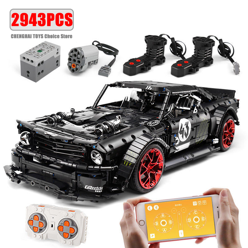 2943 stücke Stadt Technische A – Model Kit Mustang Bewertung und Preis