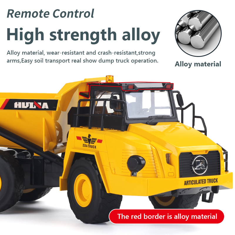 1/18 Rc Lkw Dumper Huina 1553  – Model Kit Excavator Bewertung und Preis