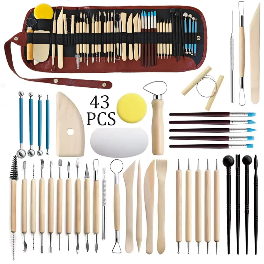 8–61 Teile Töpferwerkzeug-Set  – Model Kit Tool Set Bewertung und Preis