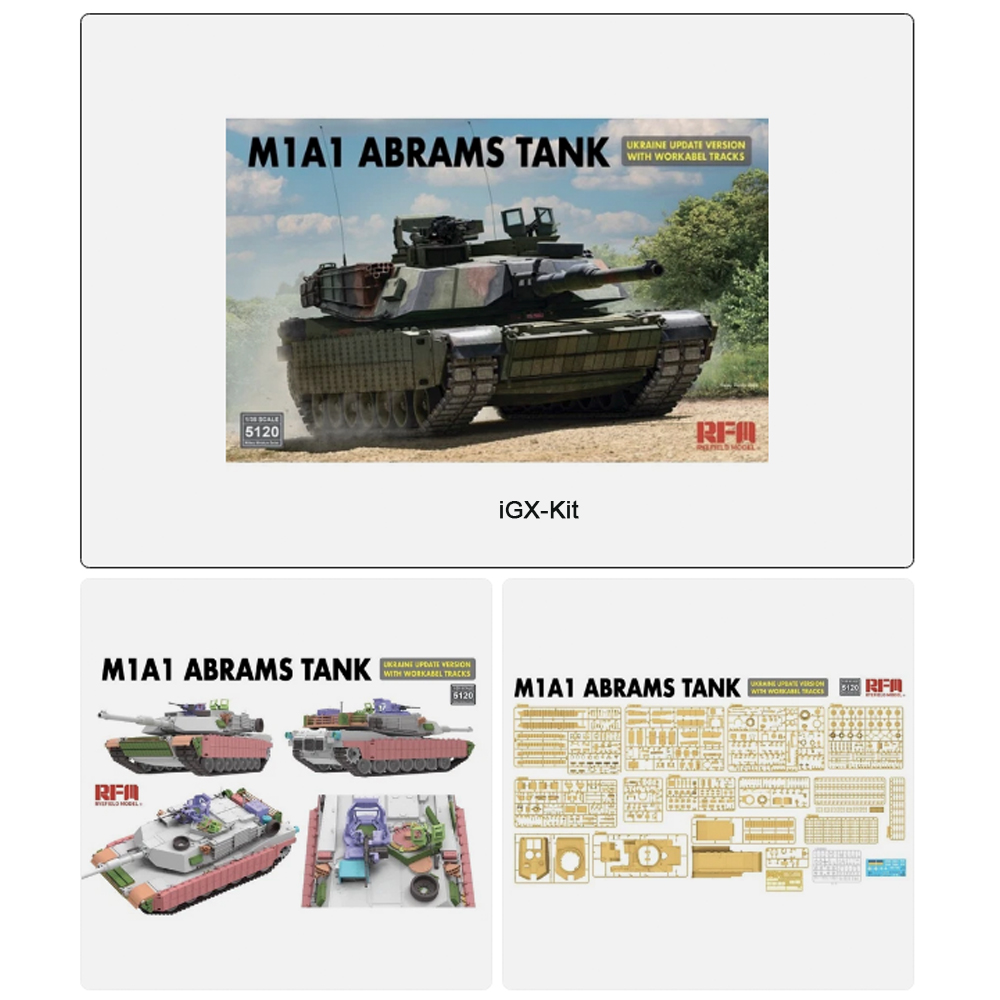 Rye Field 5120 M1A1 Abrams MBT – Model Kit Ukraine Bewertung und Preis