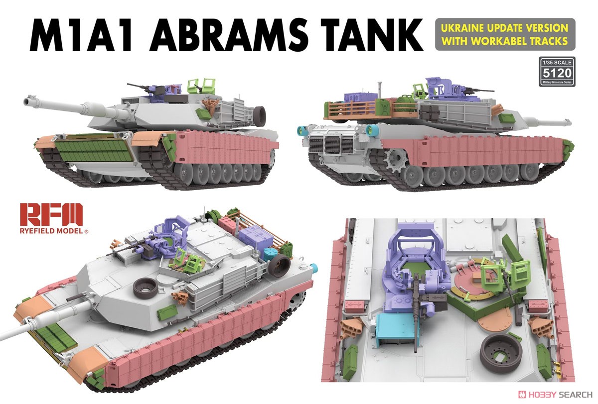 Rye Field 5120 M1A1 Abrams MBT – Model Kit Ukraine Bewertung und Preis