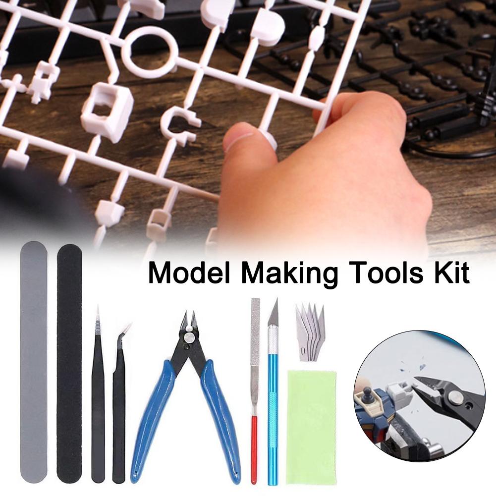 14-teiliges Modellbau-Werkzeug – Model Kit Tool Set Bewertung und Preis