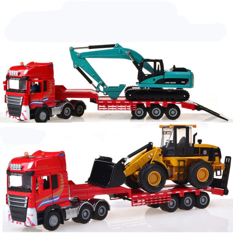 Exquisite 1:50 tieflader bagge – Model Kit Excavator Bewertung und Preis