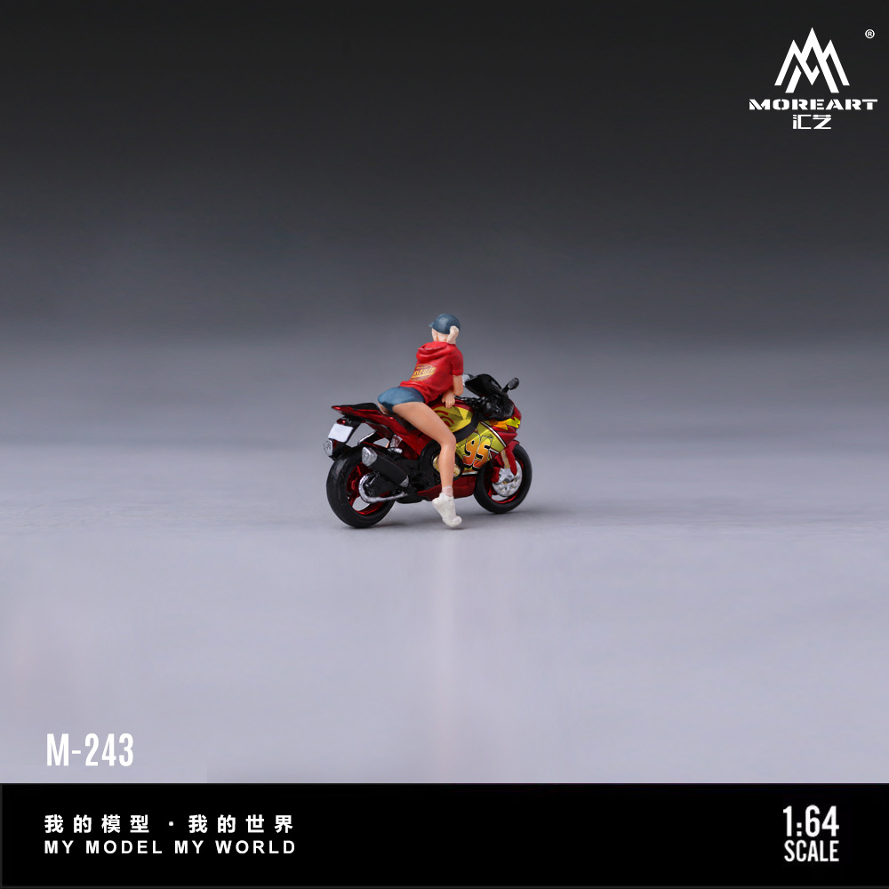 MoreArt 1:64 Resin-Modell Moto – Model Kit Girl Bewertung und Preis