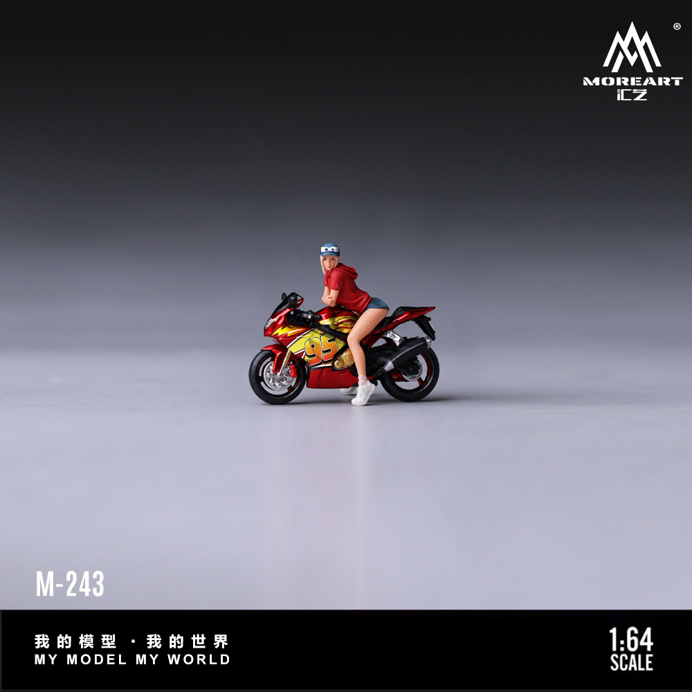 MoreArt 1:64 Resin-Modell Moto – Model Kit Girl Bewertung und Preis